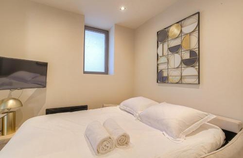 Ecully Apartamento | Studio contemporain avec terrasse ensoleillée