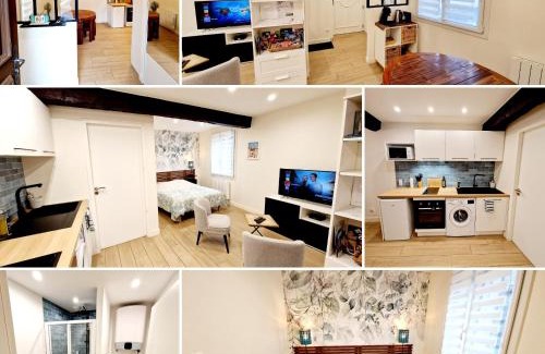 Cailloux-sur-Fontaines Apartamento | Studio cosy à Cailloux Proche Lyon & nature