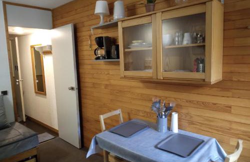La Plagne-Tarentaise Apartamento | Studio cosy au pied des pistes