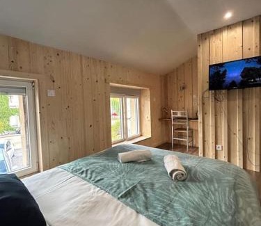 Lepanges-sur-Vologne Apartamento | Studio cosy ambiance vosgienne à 20 mn de Gerardmer