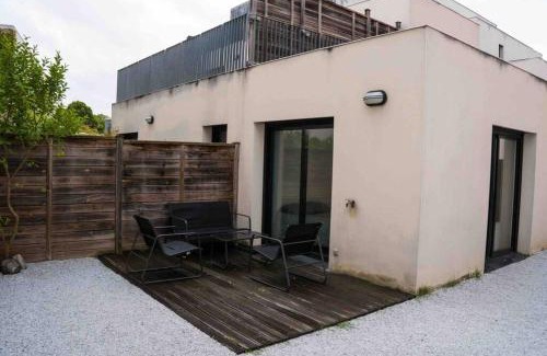 Bonnefoy-Roseraie-Gramont Apartamento | Studio cosy/Parking/Jardin