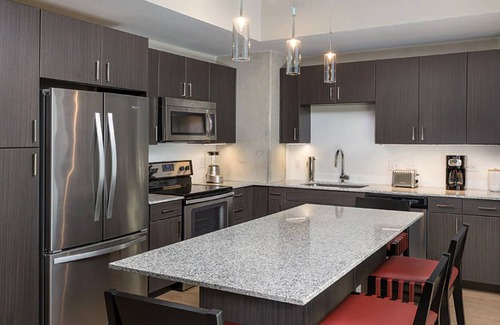 Civic District Apartamento | Studio Deluxe, Sleeps 4, Full Kitchen, Wyndham Austin!