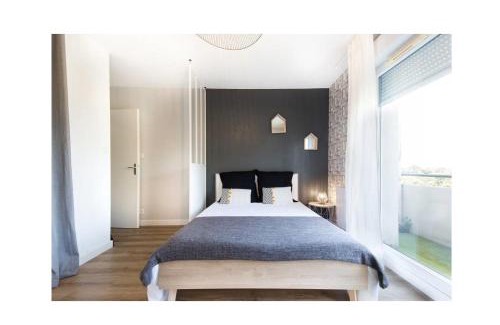 Cugnaux Apartamento | Studio Diane Cugnaux Toulouse St Simon proche Thales, Airbus & Basso Cambo