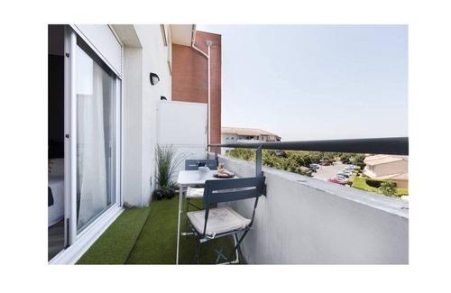 Cugnaux Apartamento | ★ Studio Diane III ★ Toulouse St Simon ★ Piscina ★ Estacionamiento ★ Cerca del metro ★