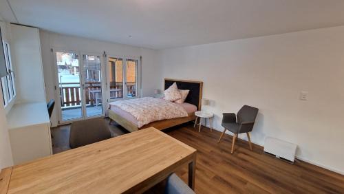 Obergoms Apartamento | Studio direkt an der Langlaufloipe