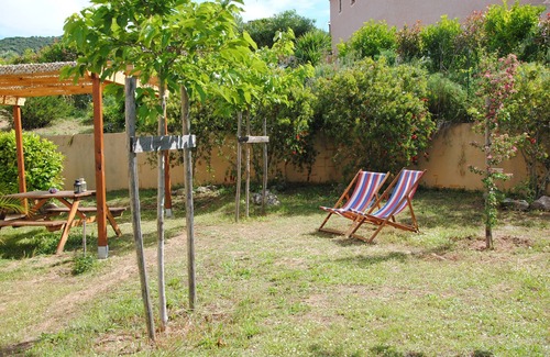 Alata Apartamento | Estudio ds Villa en La Campagne av Terrasse, tranquilo en ALATA