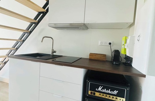 Gares Apartamento | Studio Duplex 307 Gare Saint Roch Montpellier