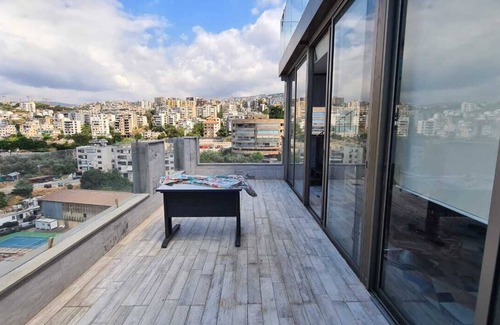 Dbayeh Apartamento | Studio duplex gazon sea view Dbayeh Prime location