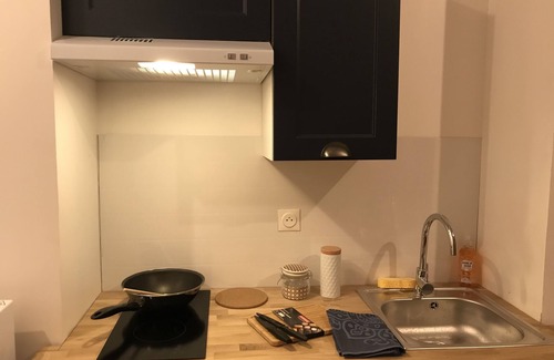 Saint-Honore - Jeanne d'Arc Apartamento | Studio Entièrement Meublé et Équipé de 26 m2