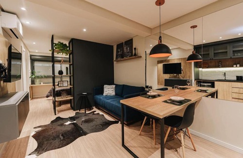 Sao Goncalo Apartamento | Studio Estiloso - Garagem Grátis - ao lado do Shopping Pelotas