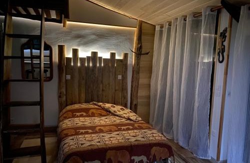 Saint-Laurent-de-Neste Apartamento | Studio famille, lit aventurier