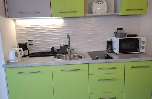 Vratarusa Apartamento | Apartamento-estudio con terraza y vista al mar Senj (AS-22576-b)