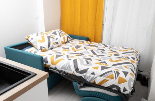 Loisin Apartamento | Studio fonctionnel proche de la frontière