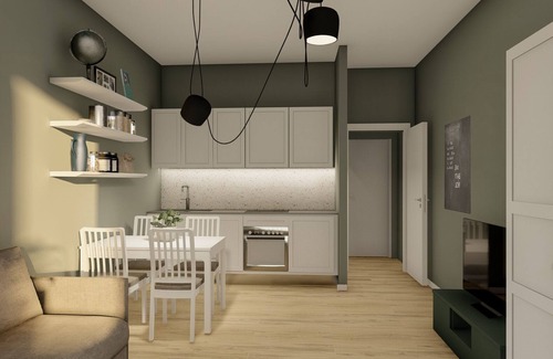 San Donato - Campidoglio Apartamento | Studio for 3 guests in Turin
