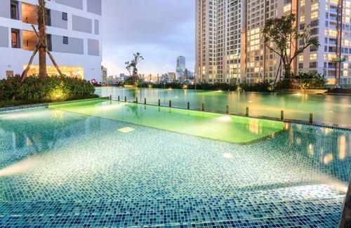 District 4 Apartamento | STUDIO FREE FOOL&GYM CENTER NEAR 3MIN TO BUIVIEN