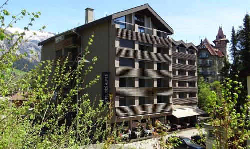 Waldhaus Flims Apartamento | Studio im Hotel Des Alpes