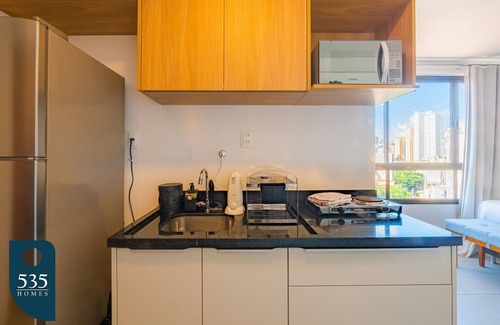 Barra Apartamento | Studio in a condominium 400m from Farol da Barra.