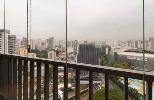 Perdizes Apartamento | Studio in front of Stadium with Rooftop Swimming Pool - VN 16
