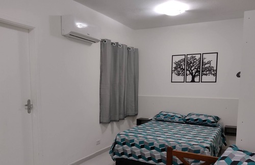 Ponta da Praia Apartamento | Studio/kitnet with exit to Santos beach