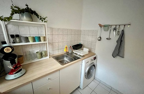 List Apartamento | Estudio 'Kleine Oase Am Mittellandkanal' con terraza privada y Wi-Fi