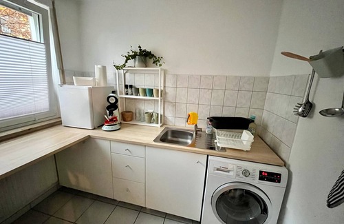 List Apartamento | Estudio 'Kleine Oase Am Mittellandkanal' con terraza privada y Wi-Fi