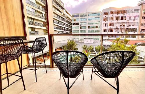 Leblon Apartamento | Studio Leblon - Moderno con piscina y gimnasio.