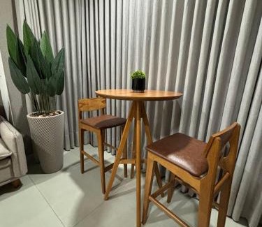 Saraiva Apartamento | Studio Live 1 Moderno e Aconchegante