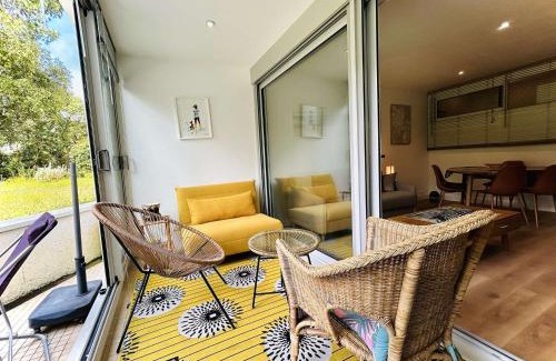 Le Pouliguen Apartamento | Studio lumineux proche plage, bois, marché - 4 pers, parking, animaux acceptés - FR-1-245-207