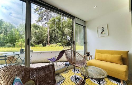 Le Pouliguen Apartamento | Studio lumineux proche plage, bois, marché - 4 pers, parking, animaux acceptés - FR-1-245-207