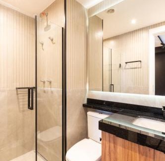 Vila Nova Conceicao Apartamento | Studio Luxo, Lazer e Vista - Wecare Hosting