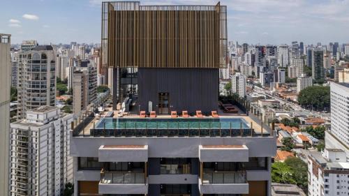 Vila Nova Conceicao Apartamento | Studio Luxo, Lazer e Vista - Wecare Hosting