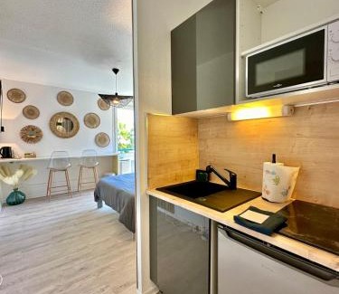 Celleneuve Apartamento | Studio MBS 1 - Cosy, Tram, Wifi, Parking, Equipé