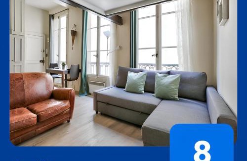 6th Arrondissement Apartamento | Studio Mezzanine Quartier Luxembourg Free Netflix