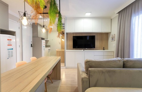 Bigorrilho Apartamento | Studio Moderno Ap 25
