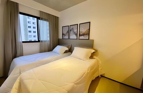 Bela Vista Apartamento | Studio moderno c/2 camas próx. a Paulista