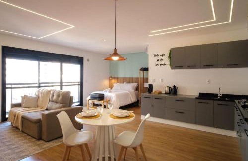 Kobrasol Apartamento | Studio moderno com garagem no kobrasol