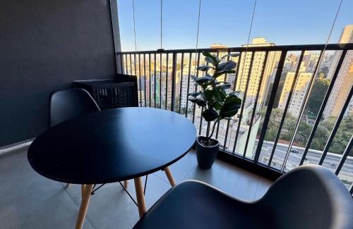 Bela Vista Apartamento | Studio moderno com sacada prox. Paulista