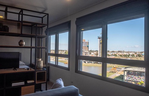 Sao Goncalo Apartamento | Studio moderno no Parque Una com vaga de garagem