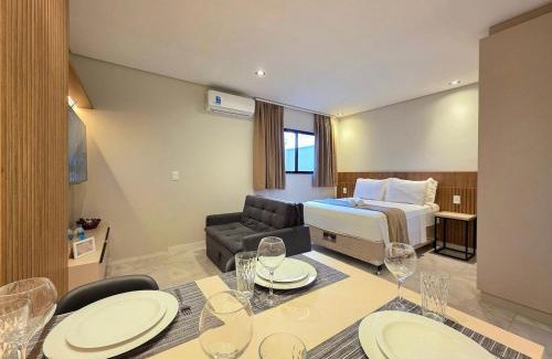 Foz do Iguacu City Centre Apartamento | Studio Novo no Centro para 4 pessoas