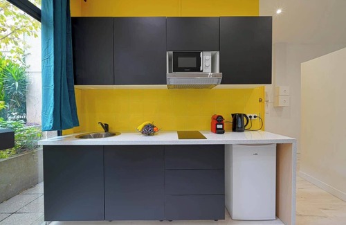 Epinettes Apartamento | Studio on 17th Near Montmartre