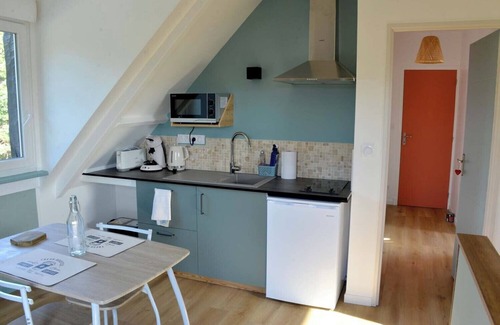 Nouan-sur-Loire Apartamento | Studio on the banks of a Sologne pond, near Chambord and the Loire.