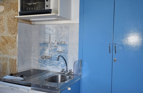Les Sablettes Apartamento | Estudio en la playa, pies en el agua.
