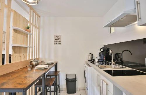 Auxerre Apartamento | Studio paisible, parking gratuit, emplacement vélo - Village Vaux 3 minutes Auxerre