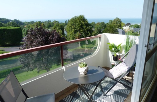 Villers-sur-Mer Apartamento | Studio panoramic sea view