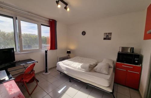 La Lunette Apartamento | Studio Perpignan, à 30 min du Barcares Avec Parking Gratuit