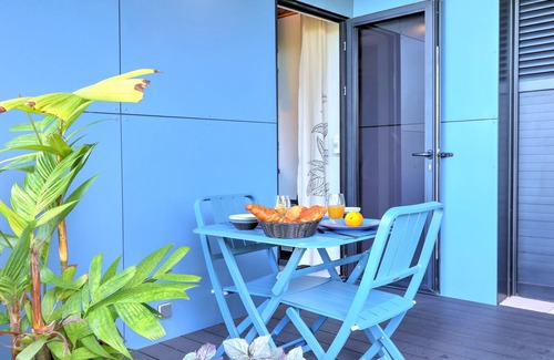 Les Avirons Apartamento | Studio Pitaya - Vue mer et piscine partagée