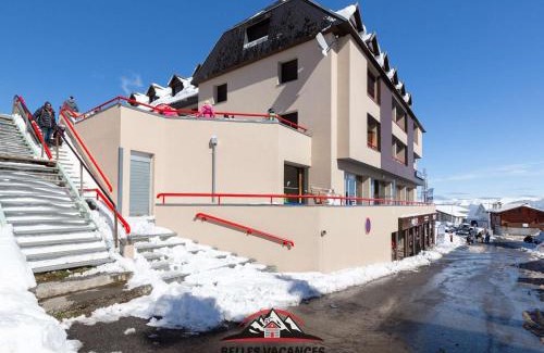 Pla d'Adet Apartamento | Studio pour 4 proche des pistes avec parking et animaux admis à Saint-Lary-Soulan - FR-1-296-316