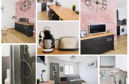 Chambray-les-Tours Apartamento | Studio proche Tours avec wifi