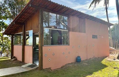 Caravelas Casa | Studio Salmão, beira da água, área Gourmet - Mar Doce!