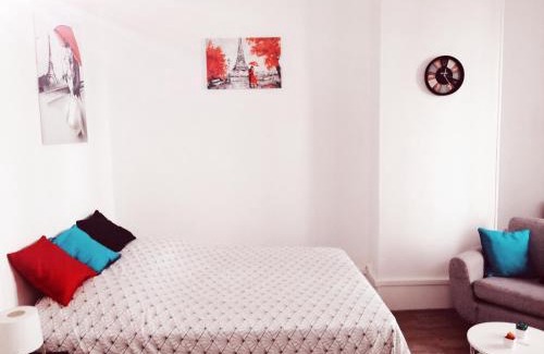 Montrouge Apartamento | Studio situé dans un quartier calme et résidentiel à Montrouge à seulement 2 minutes du métro
